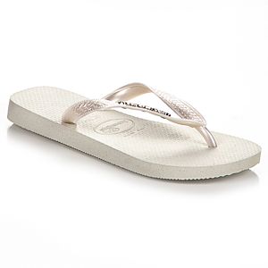 Havaianas Logo Metallic Silver