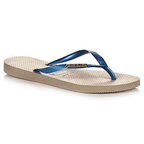 Havaianas Slim Logo Metallic