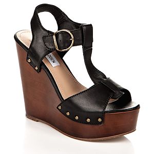 Steve Madden Ahşap Platform Tabanlı Sandalet