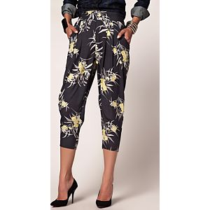 Vero Moda Anna Desenli Harem Pantolon