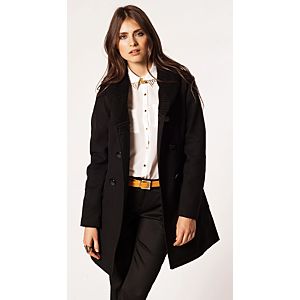 Vero Moda Corella Yakası Triko Kaban