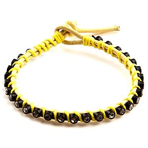 Ecm Accessories Taşlı İp Bileklik