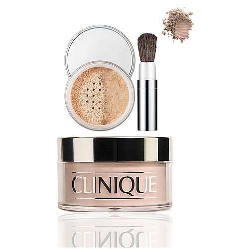 Clinique Blended Face Powder and Brush Toz Pudra 4