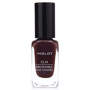 Inglot O2M Breathable Oje 635 Sedefli Kahve Mor