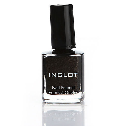 Inglot Oje 851 Simli Siyah