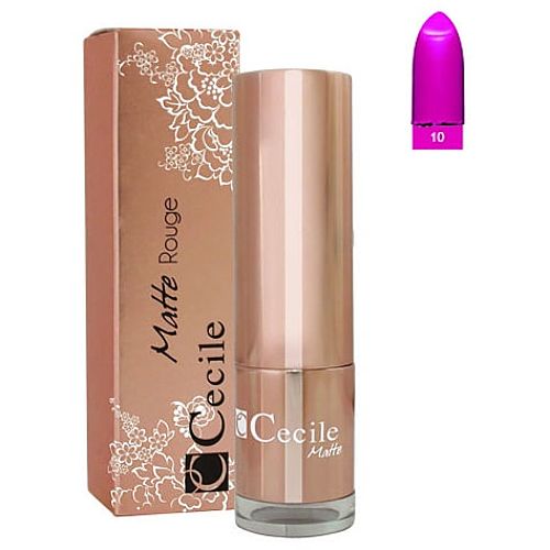 Cecile Matte Rouge Lipstick 10 Ruj