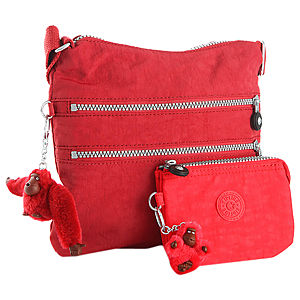 Kipling Kırmızı/Bordo İkili Çanta