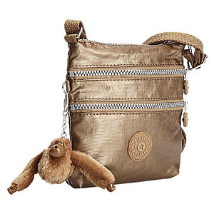 Kipling Parlak Bronz Küçük Çanta