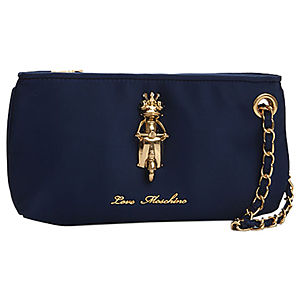 Love Moschino Kurbağalı Lacivert Clutch