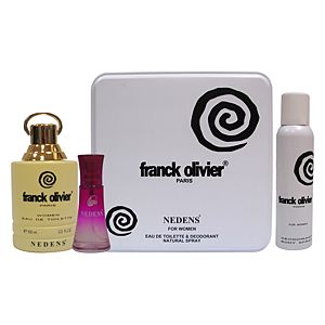 Franck Oliver Love Women Parfüm Set 75ML EDT + 150ML Deodorant + Çanta Parfüm 25ML