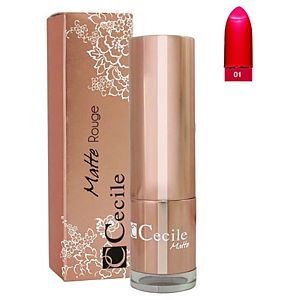 Cecile Matte Rouge Lipstick 01 Ruj