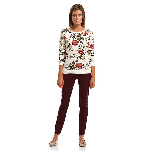 Vero Moda Bordo Skinny Pantolon