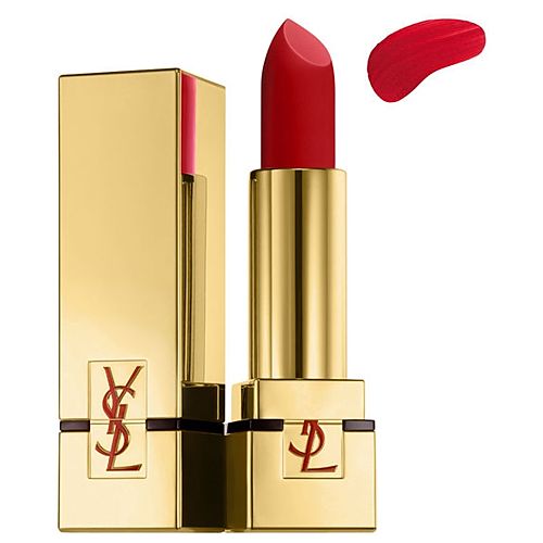 Yves Saint Laurent Rouge Pur Couture Mat 201 Orange Imagine Ruj