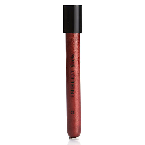 Inglot Sleeks Lip Gloss 26 Simli Kızıl Bakır