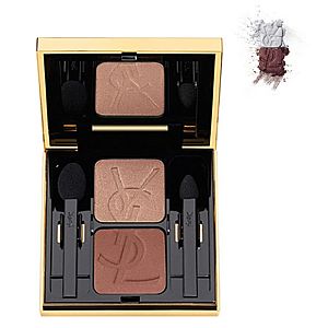 Yves Saint Laurent Ombres Duo Lumieres 33 Silver Gray - Golden Plum İkili Göz Farı