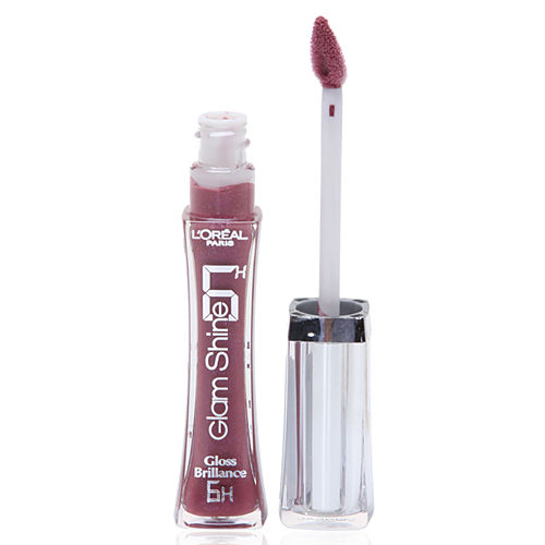 L'Oréal Glam Shine 6H Volumizer Lipgloss 205 Plum Addiction