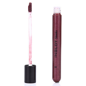 Inglot Lipgloss Sleeks 54 Simli Kızıl Mor