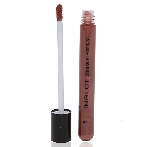 Inglot Lipgloss Sleeks 65 Simli Koyu Kızıl