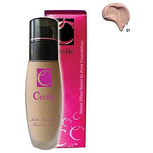 Cecile Resist To Acne Foundation 01