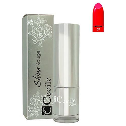 Cecile Shine Rouge Lipstick 07 Ruj