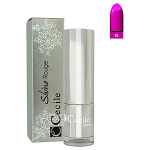 Cecile Shine Rouge Lipstick 10 Ruj