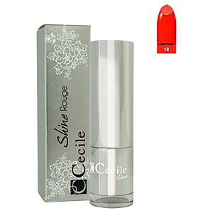 Cecile Shine Rouge Lipstick 18 Ruj