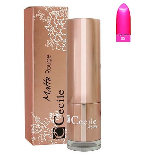 Cecile Matte Rouge Lipstick 05 Ruj