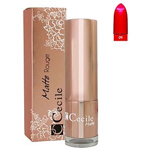 Cecile Matte Rouge Lipstick 09 Ruj