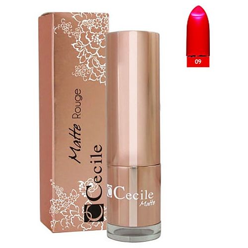 Cecile Matte Rouge Lipstick 09 Ruj