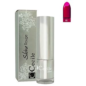 Cecile Shine Rouge Lipstick 02 Ruj