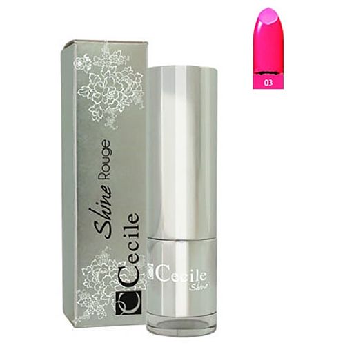 Cecile Shine Rouge Lipstick 03 Ruj
