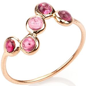 Elif Doğan Jewelry    Pembe S Bubble Yüzük