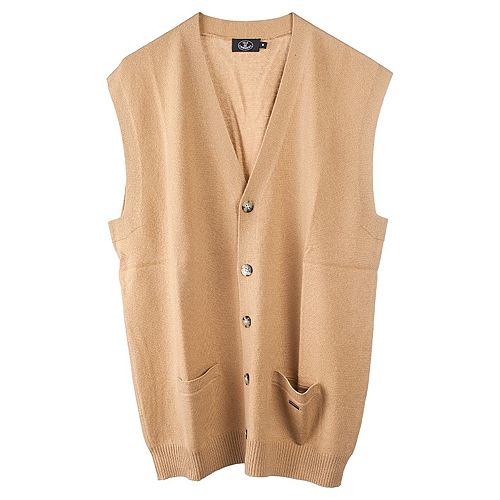 Silk & Cashmere    Jan Camel Rengi Yelek