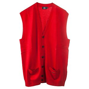 Silk & Cashmere    Jan Kırmızı Yelek