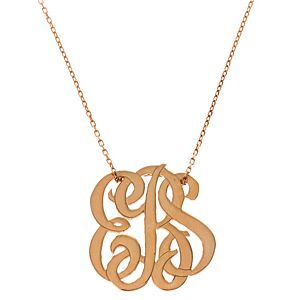 you Design    Harfli Monogram Kolye