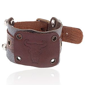 34 VK Design    Urban Hunter Buffalo Skull Unisex Bileklik