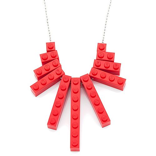 Derya‘s Winter Shop    Kırmızı Lego Kolye