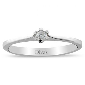 Divas Diamond    0,07 ct Pırlanta Tektaş Yüzük