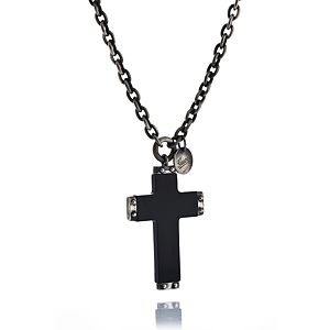 Gucci    Neck Ebony Cross Kolye