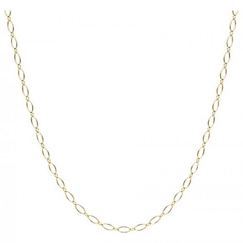 Tiffany & Co.     Gold Oval Link Zincir Kolye