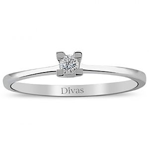 Divas Diamond    0,06 ct Pırlanta Altın Yüzük