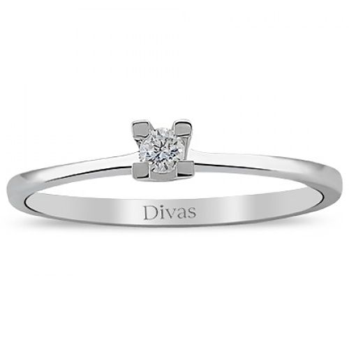 Divas Diamond    0,06 ct Pırlanta Altın Yüzük