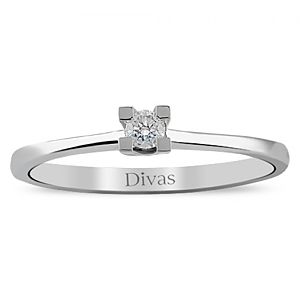 Divas Diamond    0,07 ct Pırlanta Altın Yüzük