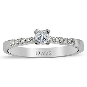 Divas Diamond    0,18 ct Pırlanta Altın Yüzük