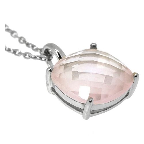 Melin Paris    Pembe Quartz Kolye