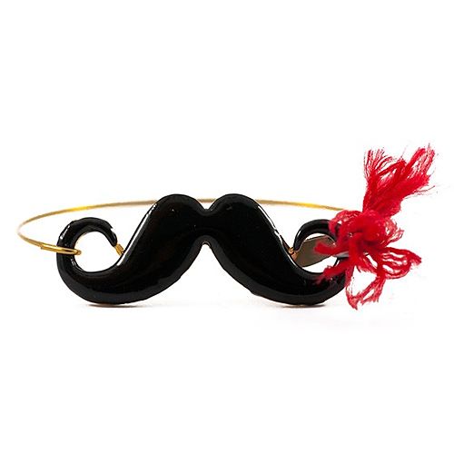 Atelier Petites Pierres    Sexy Moustache Bileklik