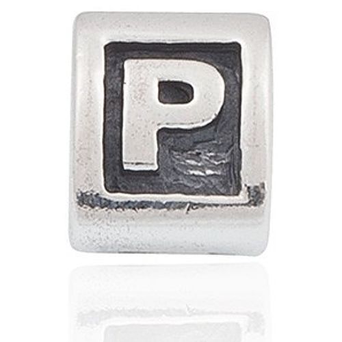 Pandora    " P " Harfli Gümüş Charm