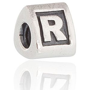 Pandora    " R " Harfli Gümüş Charm