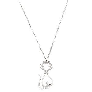 By Gold    0,09 ct kedi kolye