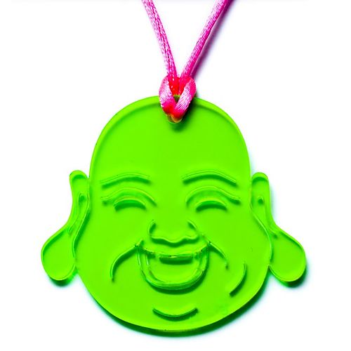 Didem‘in İzi    Happy Buddha Yeşil Kolye